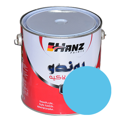PEINTURE A L HUILE HANZ Rondo gloss color 2 kg Sky blue code 5303 