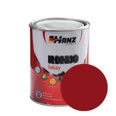 PEINTURE A L HUILE HANZ RONDO RED 0.75KG code 5100 (1052) B616