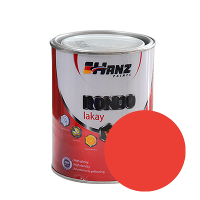 PEINTURE A L HUILE HANZ RONDO gloss color 0.75kg Orange code918 (1042) B621