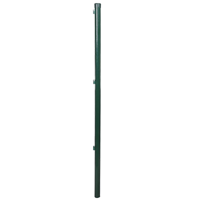 POTEAU POUR  PANNEAU DE CLOTURE Ø47 mm x 2.3 m AVEC FIXATION COURBE EN HAUT 3080402106*