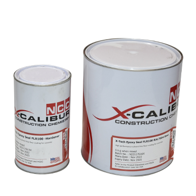 X-Tech-EpoxySeal-FLR100 7004 (gris clair) 5kg (kit) avec durcisseur (NCC)