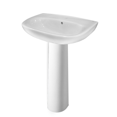 LAVABO AVEC  COLONNE 60X47 ALPHA-GALA G9025001 & G9026201 (GMRC)