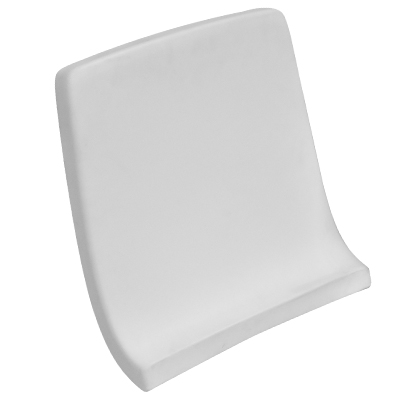 ABATTANT AVEC DOSSIER  KHROMA  ORGANIC WHITE  A80165AF6T ORIGINE: ES  ( TL FR IEI)