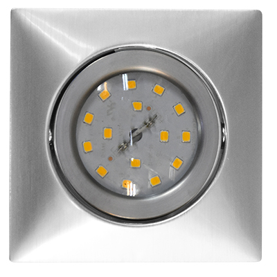 SPOT LED ALU ORIENTABLE 1X 5W WARM WHITE 400LM 230V-50HZ 8314-019 BRILONER (ALL) (DSTK)(40)