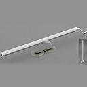 APPLIQUE LAVABO LED, METAL-COULEUR ALU  6W MAX 430LM 2.700K - 6.500K 220V IP20 300X95MM  2007-019 BRILONER (ALL) (DSTK)(40)