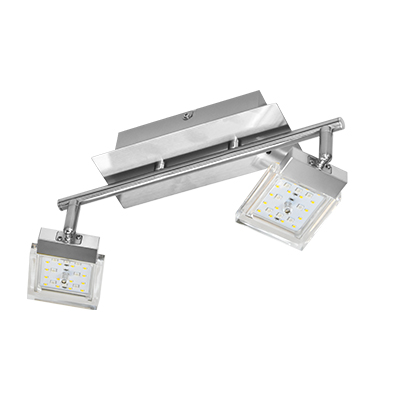 PLAFONNIER LED"BUNTO +TELECOMMANDE 9W 320LM 3000K 200V IP20 305X70X100MM 2530-022 BRILONER (ALL) (DSTK)(40)