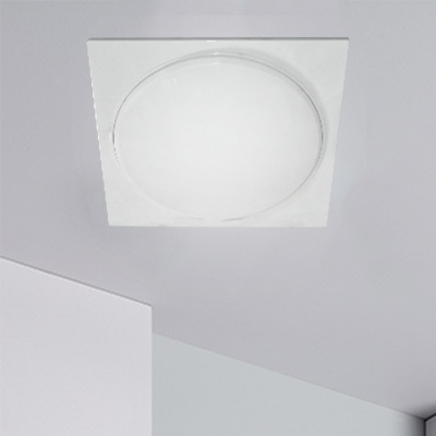 PLAFONNIER  LED ENCASTRE CARRE ETANCHE 16W 30x30cm 6400K 220V /FOL 80 (SF)