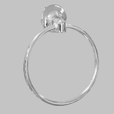 PORTE SERVIETTE RONDE CHROME REF KE1902  (SF)