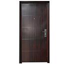 PORTE MET INT GAUCHE  MARRON F 2050x960MM 120° MAXNo. 118 U986279