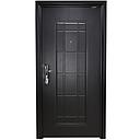 PORTE MET OUVERTURE DROITE  EXT NOIR MAT  2050x960MM 120°MAX  No. 608  U986283