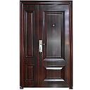 PORTE MET OUVERTURE DROITE INT MARRON F 2050x1200MM 120°MAX No. 8750  U986286