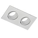 SPOT RECTANGLE ENCAST  SANS DOUILLE GU10 L173xW93xH29mm KZN308160 (KZN0380160)