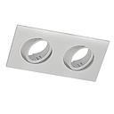 SPOT RECTANGLE ENCAST  SANS  DOUILLE GU10 L173xW93xH27mm KZN408160 (KJN0480160)
