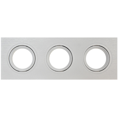 SPOT ENCASTRE RECTANGLE ENCAST SANS  DOUILLE GU10 X3 L255xW93xH27mm KZN508240 (KZN0580240)