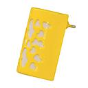 LAMPE DE CHEVET JAUNE  1W BAT20220227-1