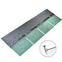 BARDEAU RECTANGULAIRE VERT 1000X330 MM EPAIS. 3.2MM (1PQT =21 PCES) 2.94M2