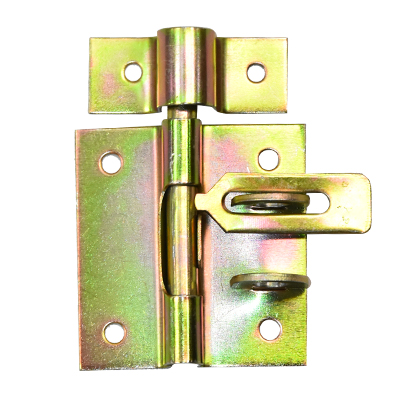 Verrou a porte-cadenas L 80MM bichromate 2030504009