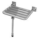 TABOURET PLIABLE INOX AISI 304 L.513 x W.430 x H.446 mmSS201 Capacity: 150 kg 1011010202