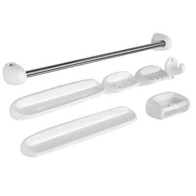 KIT DOUCHE PORCELAINE 7 PIECES G008white-70%