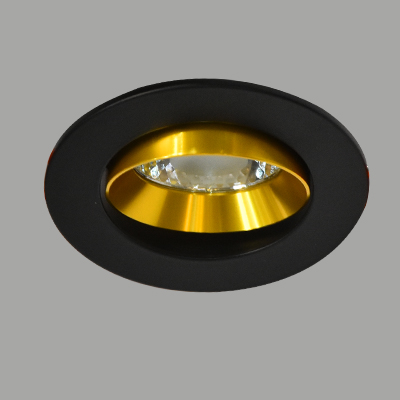 SPOT LED ,7W RT201A BK+GD 