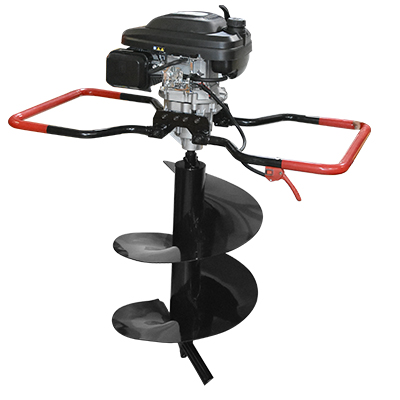 Tariere a essence avec meche 3500W 5HP 3800TR/MN 1CYLINDRE 4TEMPS 196CC 1.3L Ø50cm 3050107232