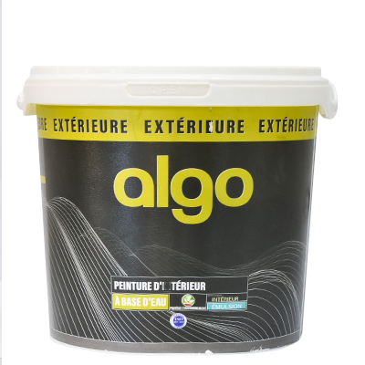 PEINTURE A L EAU BLANC EXTERIEUR 4KG B442  ALGO (PRIX NET )