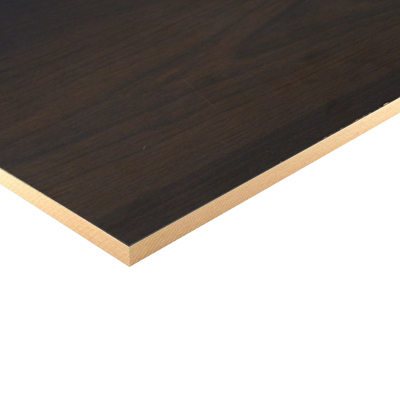 PLAQUE MELAMINE DOUBLE FACE  
1220 x 2440 x 18 mm
Color No. 4001, smooth surface, E2 glue 1070600187