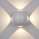 APPLIQUE MURAL EXTERIEUR LED CE IP54  AC 85-265 V/50 Hz, 4 W, 330 lm, 4000 K. Ø110 mm. Grey 1050203775