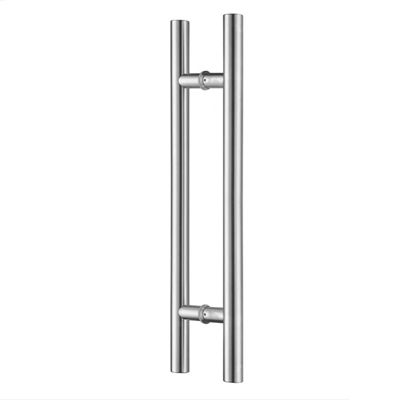 POIGNEE DE PORTE  BATTANTE INOX 304 Ø32 x H.600 X ENTRAXE 400MM 1031003004