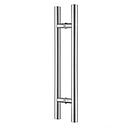 POIGNEE DE PORTE  BATTANTE INOX 304 Ø32 x H.600 X ENTRAXE 400MM 1031003004