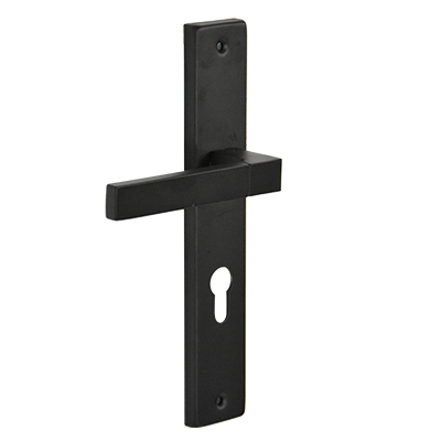 POIGNEE DE PORTE ALU EXTERIEUR  L.240 X l.40mm BLACK MATT   2030503028