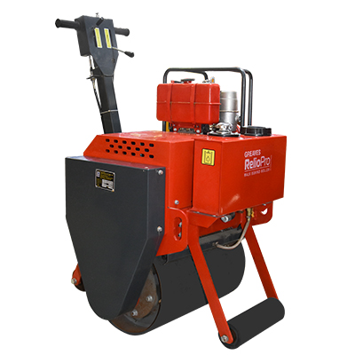 ROULEAU COMPACTEUR GREAVES  SIMPLE TAMBOUR P: 372KG GCL 010 GWR 1600SD SH 5HP 372 KG DIESEL