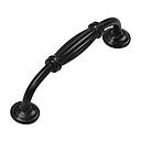 POIGNEE MEUBLE ALU  (9005B) L.130 X ENTRAXE 96MM NOIR  1030906352