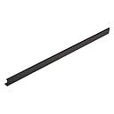 POIGNEE MEUBLE ALU  (6805) L.600XENTRAXE 480MM ANODISE NOIR  1030906341