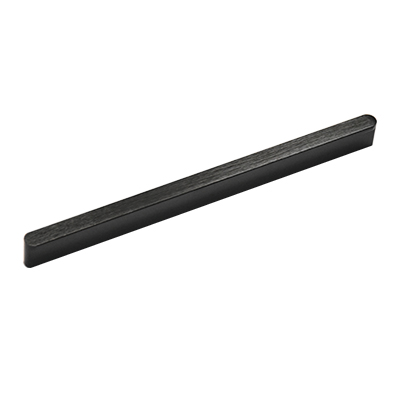 POIGNEE MEUBLE ALU  (6836) L.238 X ENTRAXE 192MM ANODISE NOIR BROSSE 1030906346