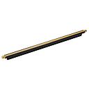POIGNEE MEUBLE ALU  (6849) L.374.5 XENTRAXE 320MM ANODISE LAITON ET NOIR BROSSE  1030906351