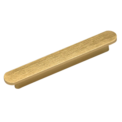 POIGNEE MEUBLE ALU  (6860) L.126 X ENTRAXE 96MM ANODISE DORE BROSSE 1030906348