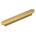 POIGNEE MEUBLE ALU  (6860) L.126 X ENTRAXE 96MM ANODISE DORE BROSSE 1030906348