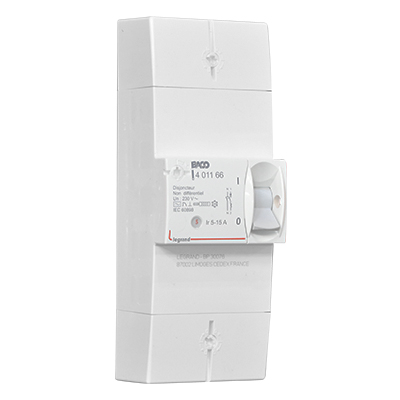 DISJONCTEUR DE BRANCHEMENT NON DIFFERENTIEL 2P 5/15A 401166