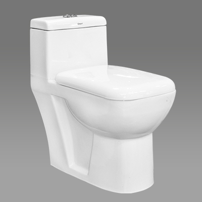 WC INDE COMPLET POUSSOIR HORIZ MONOBLOC REF 1205P (P 1207) (ORC)
