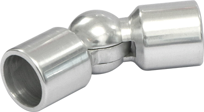 COUDE ARTICULE  SEMI POLISSE INOX  SS 202# Ø16 mm 2091402045