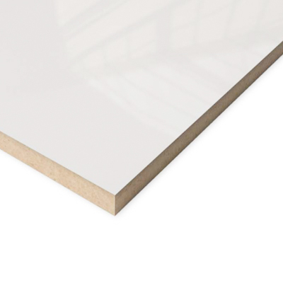 PLAQUE MDF UV 1220 x 2440 x 18 mm WHITE 1070600301