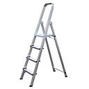 ESCABEAU ALUMINIUM 4 MARCHES STANDART 4D H 0,89M P 3,50KG 10064 (MXLD JRMX)