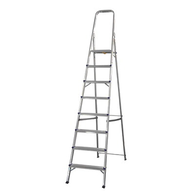 ESCABEAU ALUMINIUM 8 MARCHES STANDARD H 1,82M P 6,10KG 10068 (MXLD JRMX)