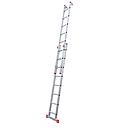 ECHELLE DOUBLE EXTENSIBLE AVEC DES CROCHETS 8 MARCHES H 3,76M P 11KG 10717 (MXLD JRMX)