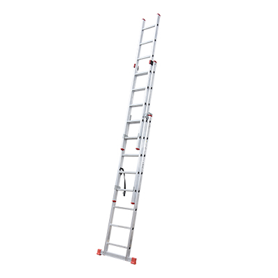 ECHELLE TRANSFORMABLE EN TROIS PARTIES  8MARCHE H ECH 5,16M ESC 2,36M P 16KG 10189  (MXLD JRMX)