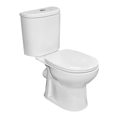 WC ANGLAISE COMPLET HORIZONTAL  DELTA  DEL02WF.TANK(EGT)