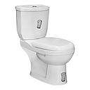 WC AQUA "P" SET WHITE HORIZONTAL (DNV)