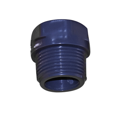 BOUCHON PVC MALE GRIS FONCE Ø25 U930322 N