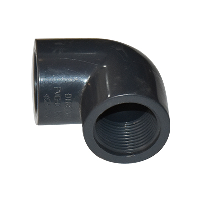 COUDE TARAUDE PVC GRIS FONCE 25 3/4F U930902 N